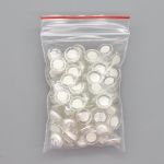 Пуговицы на ножке 18L (11мм) (S.white (серебро-белый)) AK02, 72 шт