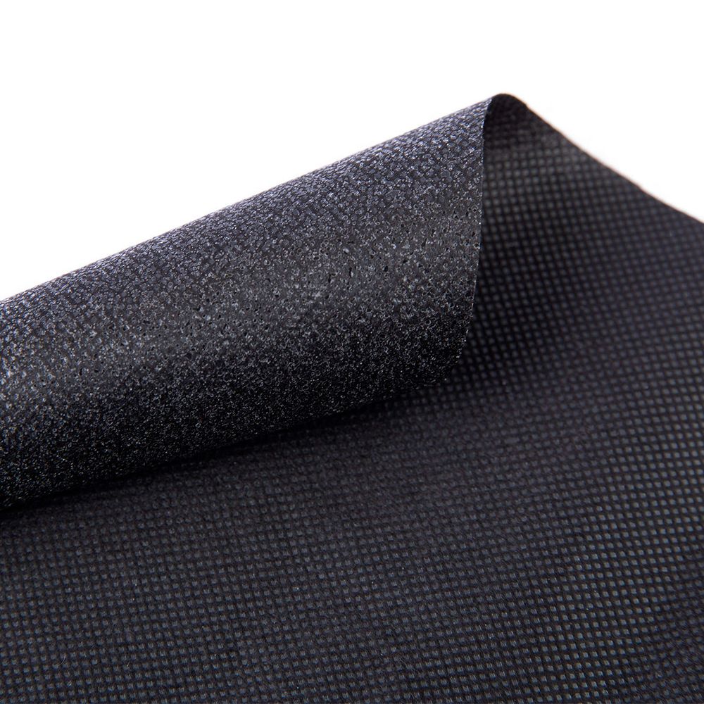 Флизелин клеевой сплошной 70 г/м², 100 см / рул. 10 метров, черный, G-560c, Gamma G-560c