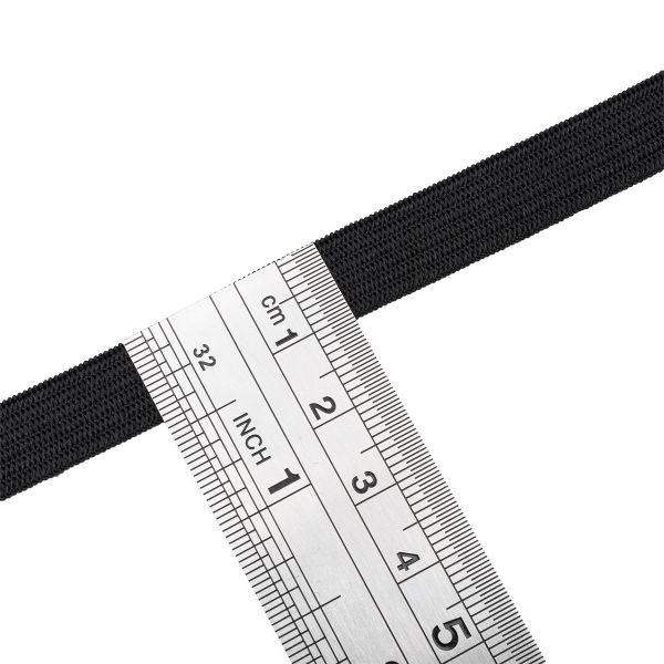 Резинка бельевая (стандартная) вязаная 10.0 мм / 40 метров, ТВ-10, черный