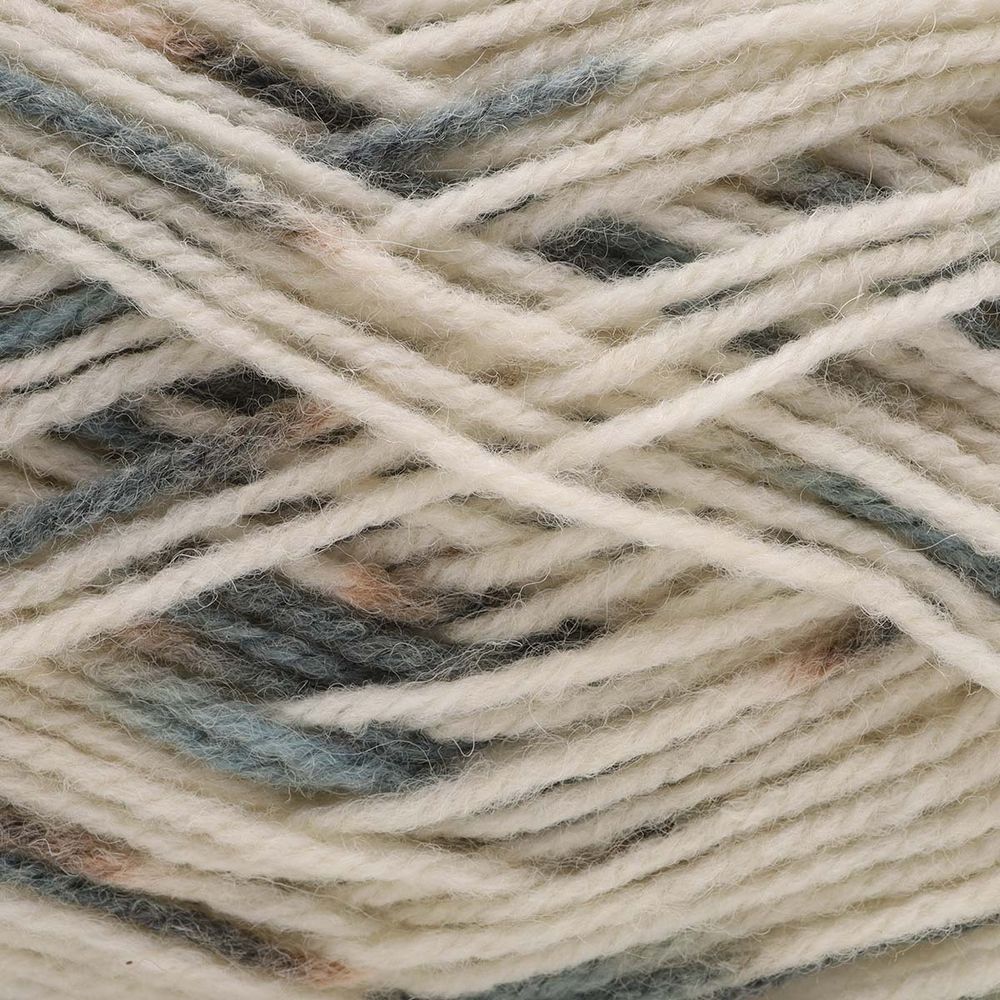 Пряжа Троицкая Подмосковная принт секционный / уп.10 мот. по 100 г, 250 м, 2601 секционный