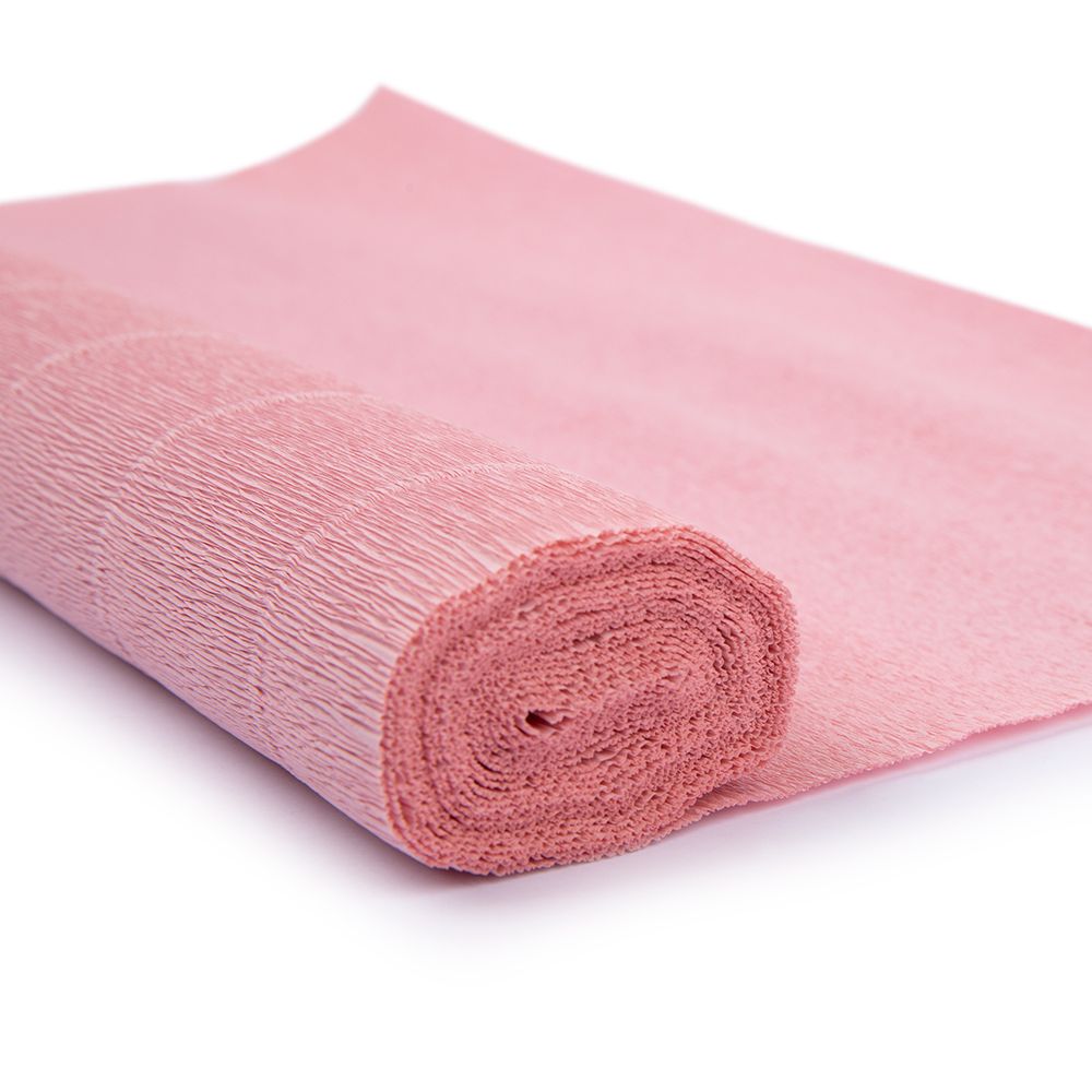 Бумага гофрированная (креповая) 180 г/м², 50 см / 2.5 м, 20/E1 розово-пурпурный, Blumentag GOF-180