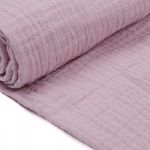 Муслин 125 г/м², 130 см / 2 метра, TBY.Mus.24723.56.2, цв.56 св.розовый