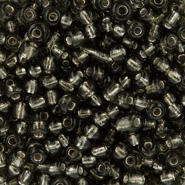 Бисер Zlatka 11/0 (2.1 мм), 100 г (10х10 г), №0052 серый, GR