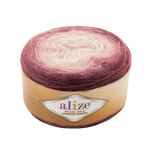 Пряжа Alize (Ализе) Angora Gold Ombre Batik / уп.4 мот. по 150 г, 825м, 7295 пыльный кедр A