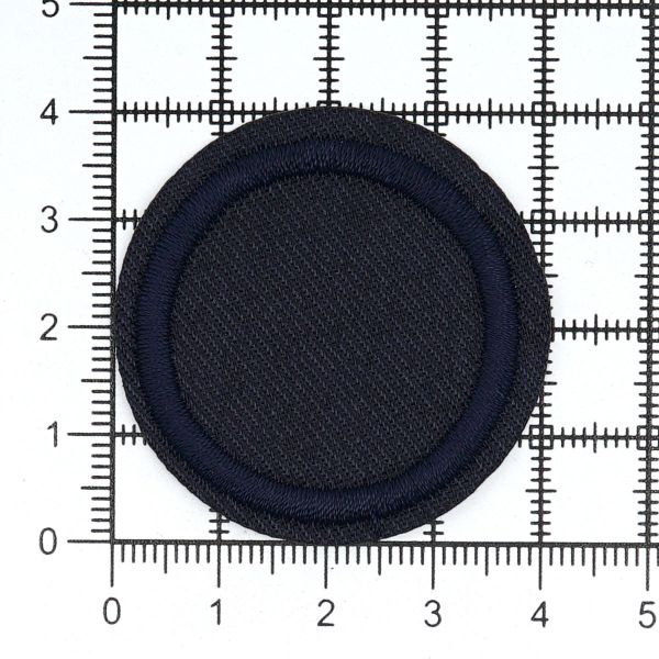 Термозаплатка круглая 40х40м (Blue (синий)), LA431, 4 шт