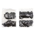 Кнопка Альфа (S-образная) ⌀10.0 мм, ≈100 шт, нерж.сплав, черненый, BIG