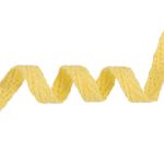 Тесьма (лента) киперная (100% х/б) 5 мм / 25 метров, желтый, Gamma С3865Г17