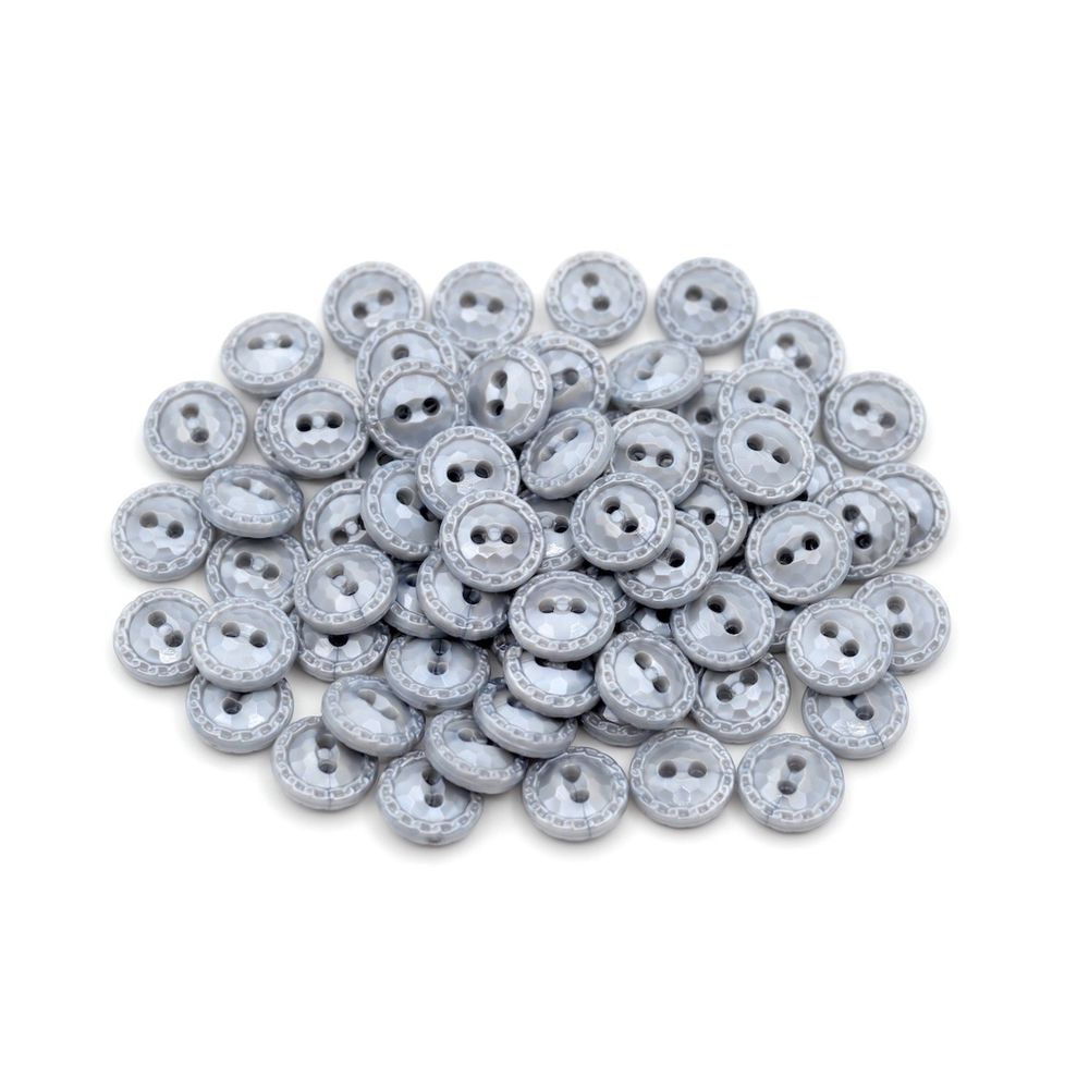 Пуговицы 2 прокола, 11,5 мм (P30) AC-1484, 72 шт