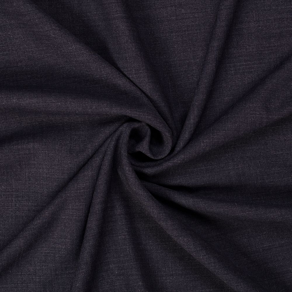Ткань костюмная 220 г/м², 150х148±2 см, 12 т.синий меланж/dark blue melange, Gamma SUTF-006N