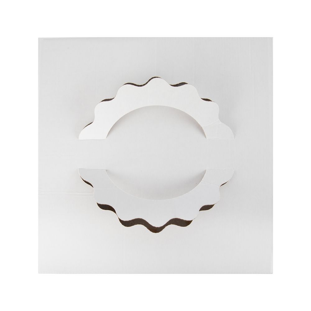 Кондитерская коробка для торта С 2 ОКНАМИ, 30.3х30.3х20 см, S-Chief, BFC-049