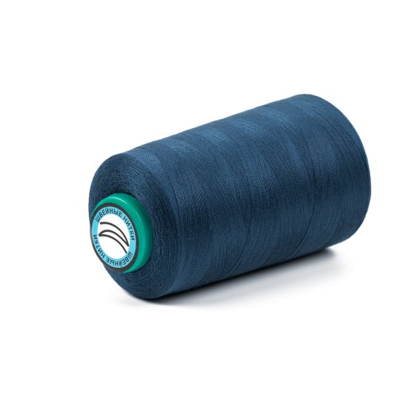 Нитки универсальные Nitka 40/2, 4570 м (5000 ярд) / 1 кат., 300 т.синий