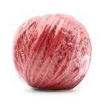 Шпагат джутовый 2-х ниточный ⌀1.12 мм, 50 м, 1120 текс, качество СВ, цветной (красный), 74973