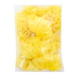 Бант декоративный ⌀11 см, уп., 10 шт, желтый, С403