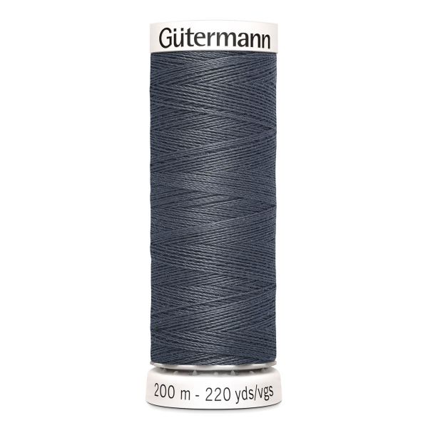 Нитки универсальные Gutermann Sew-all, 200м, 093 аспидно-серый, 5 катушек