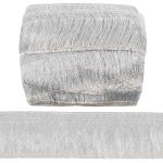 Бахрома отделочная 85.0 мм / 25 метров, металлизированная серебро