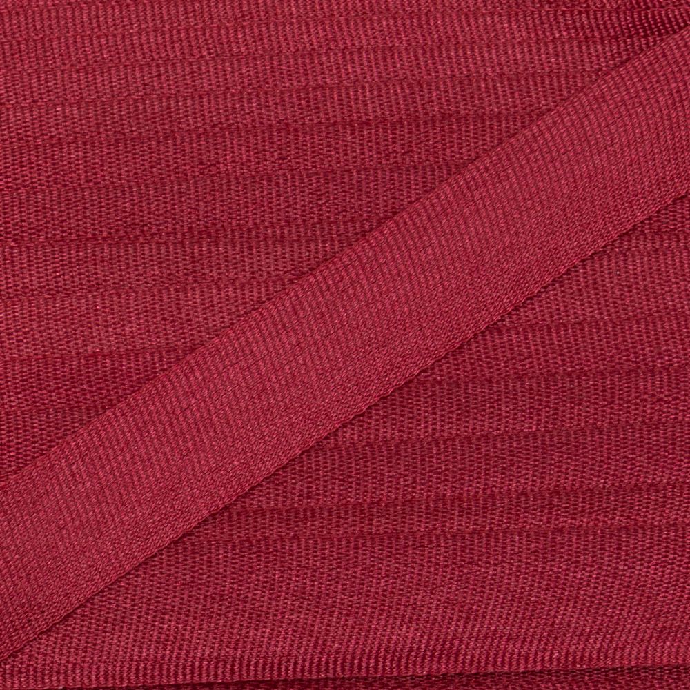 Лента (тесьма) шелковая 7.0 мм / 45.5±0.5 метров, №106 бордовый, Gamma SR-7