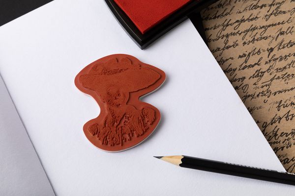 Штамп 5.8х7.2 см, 07 Девушка (портрет), Mr.Painter TSM-01