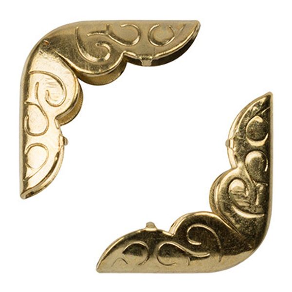 Уголки для альбомов, 20 шт, 22 золото, Mr.Painter VIN-17