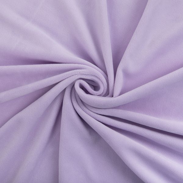 Велюр 240 г/м², 150х185±5 см, лаванда/lavender, Gamma VELRN