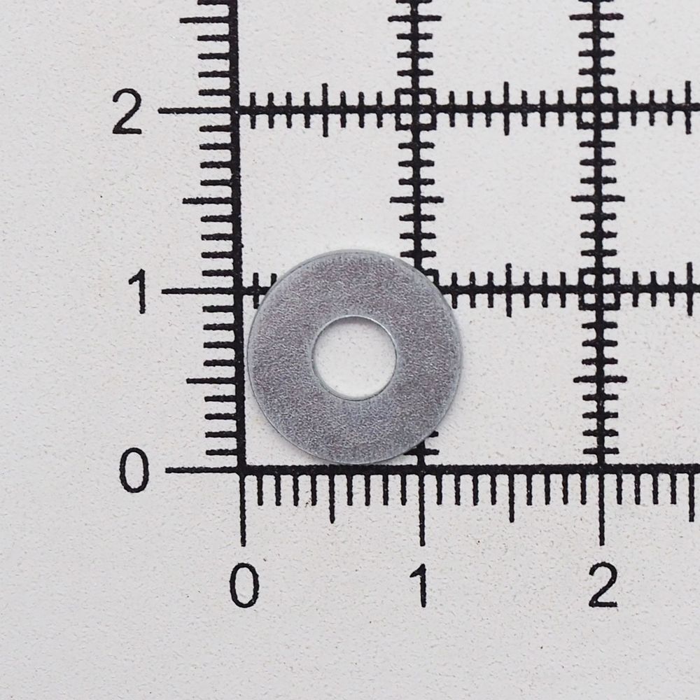 Шайба 4х12мм, цинк, (уп.10 шт)