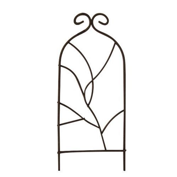 Миниатюра кукольная: Металлическая мини изгородь, коричневая, 5,5х12,5 см, ScrapBerry