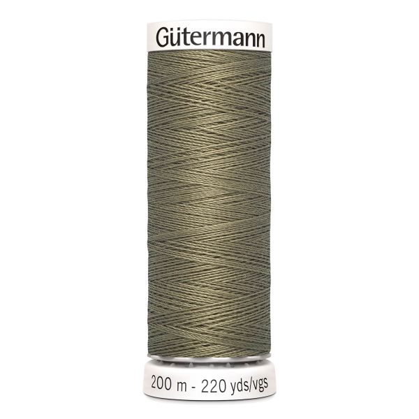 Нитки универсальные Gutermann Sew-all, 200м, 264 св.оливково-серый, 5 катушек