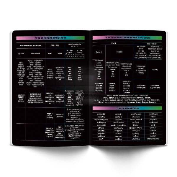Тетрадь предметная Загадочная история A5+ 48 л. на скобе, белизна 100%, 10 шт, линия, 48ТСК5/000190 Русский язык, Светоч