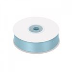 Лента репсовая (в рубчик) 25.0 мм цв. F187 голубой уп.22.86м (±1м)