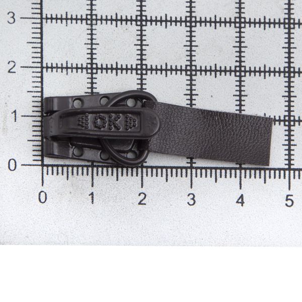 Крючок шубный PQ 45 мм, т.коричневый, PQ5204, 5 шт