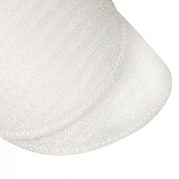 Плечевые накладки (подплечники) втачные твердые 100х155х14 мм, Т14 белый, 100 пар