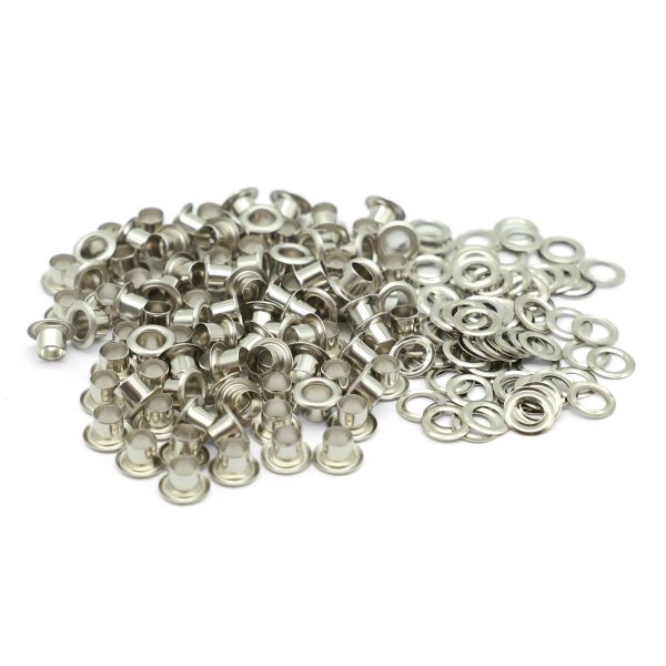 Люверсы металл ⌀_3.0 мм (внутр.), никель, 100 шт, S090802, BIG