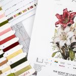 Набор для вышивания нитками Luca-S B7054, Аромат лилий, 24х34см