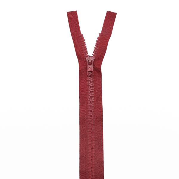 Молния трактор Arta Т6 (6 мм) 2 зам., разъем., 110 см, ОПТ. УП. 25 ШТ., 008 красный