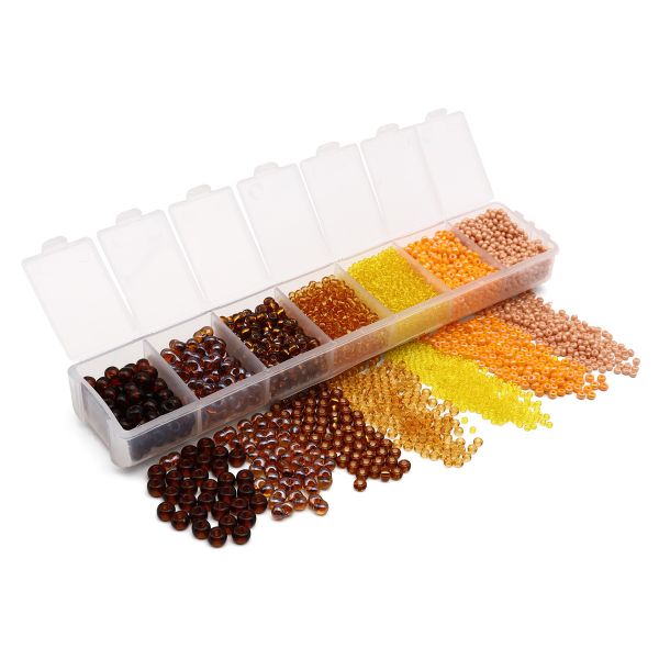 Набор бисера Preciosa, 7 цв. 90 гр. Preciosa, A52