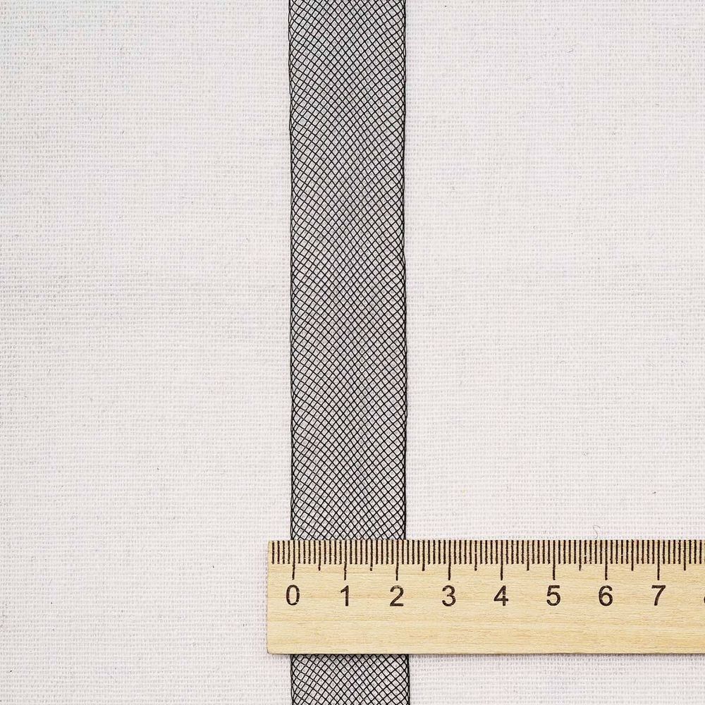 Кринолин мягкий 20.0 мм / 13.72 метра, черный, 3AR3069