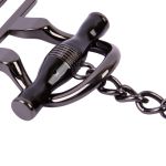 Застежка декоративная металл 100х56 мм, 10 шт, 06 черн.никель (черный), Micron GH 1068