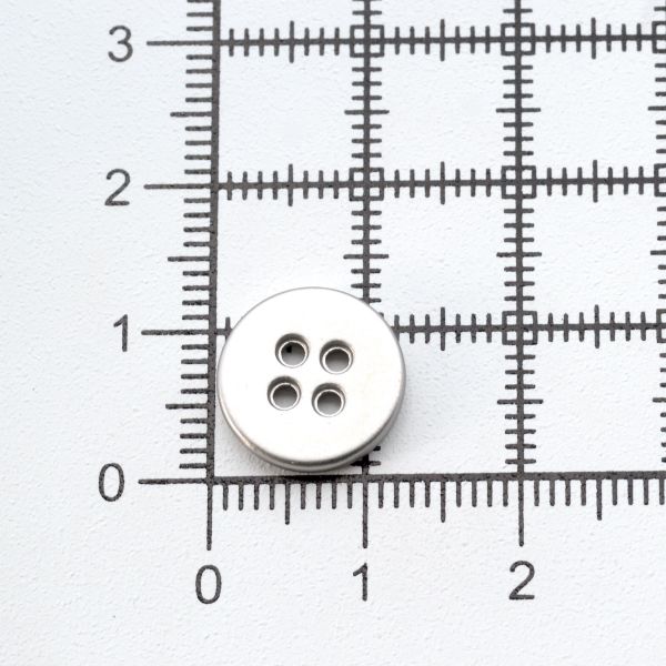 Пуговицы 4 прокола 18L (DS (серебро (никель))), 36 шт, S090148