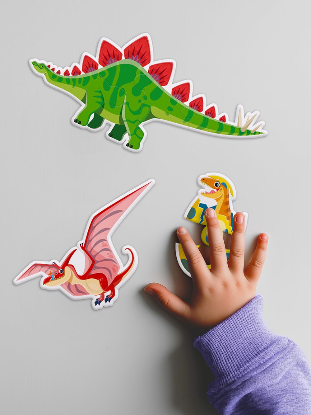 Пазлы для малышей Динозавры 24 элемент, Фрея PZL-BК-006