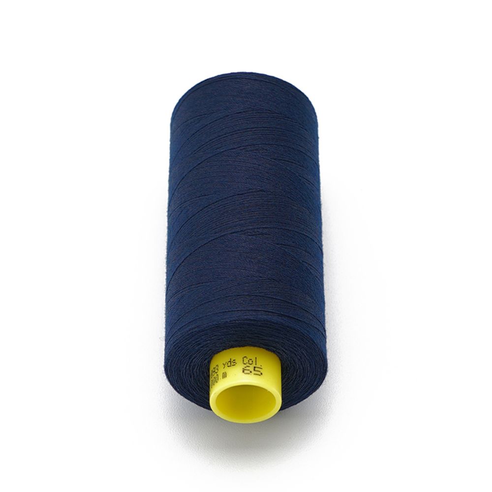 Нитка особо тонкая Gutermann Mara №150 (150/2), 1000 м, 713953, цв. 065 черничный, 1 катушка