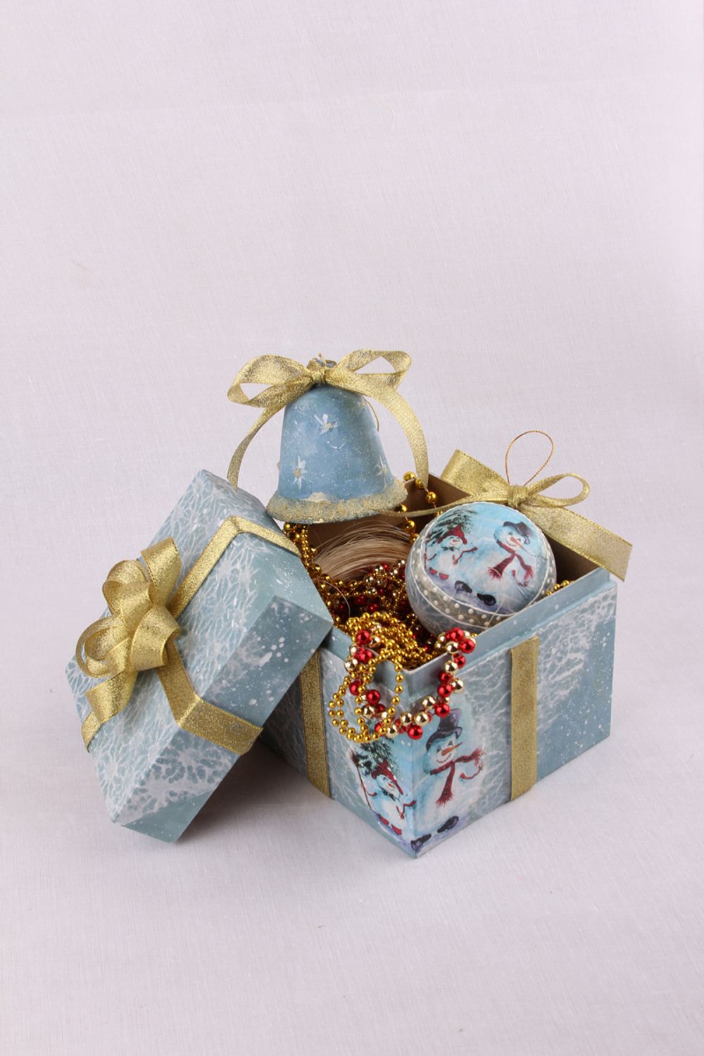 Заготовка из папье-маше Шар, ⌀8 см, 2 шт, PAM-023 Love2art