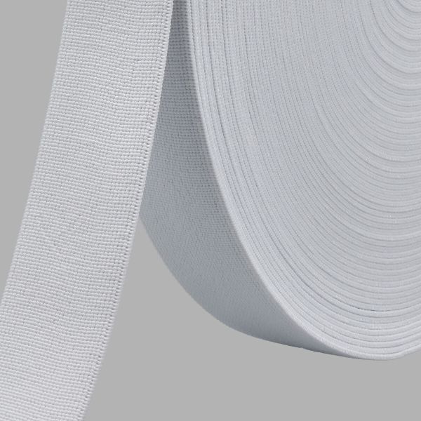 Резинка башмачная 30.0 мм / 25 метров, белый