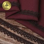 Кружево вязаное (тесьма) 10 мм / 10 метров, 5036.27 цв.27 коричневый, Kruzhevo