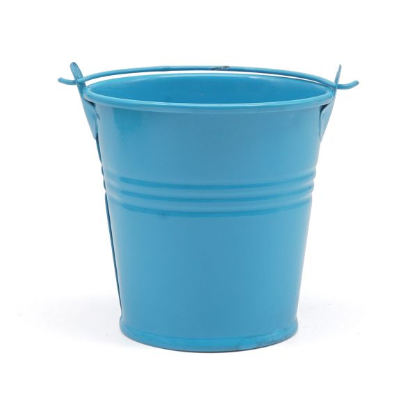 Ведерко окрашенное 7*7см (голубой) AR004