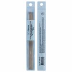 Спицы чулочные металл ⌀3.0 мм, 20 см, никель, Gamma MK5