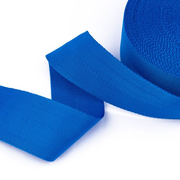 Стропа (ременная лента) 60 мм / 25 метров, толщ. 1.19 мм, [28 г/пог.м], 100% п/п, синий, Gamma С2693Г17