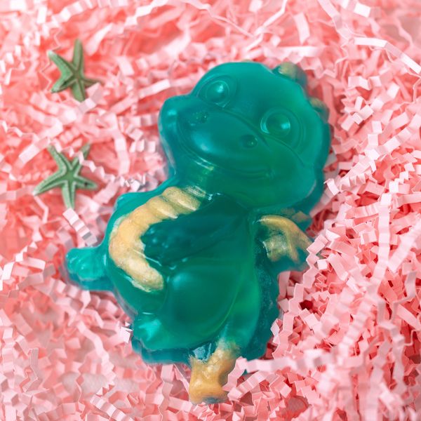 Мыльная основа олива SLS free 1 кг, Прозрачная (с маслом оливы), Bubble Time OLIVA-01