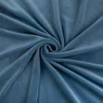 Велюр 240 г/м², 185 см / 5 метров, джинс/jeans, Gamma VELR