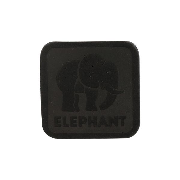 Термоаппликация из замши Elephant 3,69х3,72см, 100% кожа, 433 черный, 5 шт