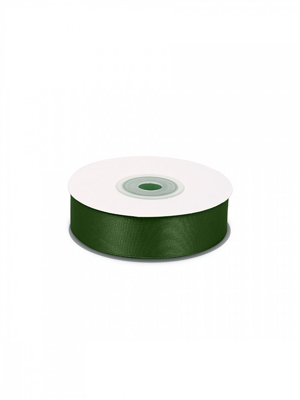 Лента атласная 1-сторонняя 25.0 мм / 27.4 метра, цв.S879 зеленый, Ideal