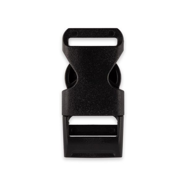 Фастекс (пряжка трезубец) пластик 15 мм, 100 шт, черный, Gamma SB04